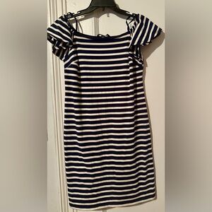 RALPH LAUREN Convertible Shoulder  Dress